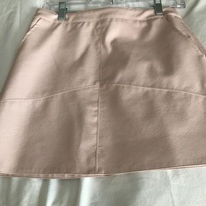 Forever 21 faux leather mini skirt